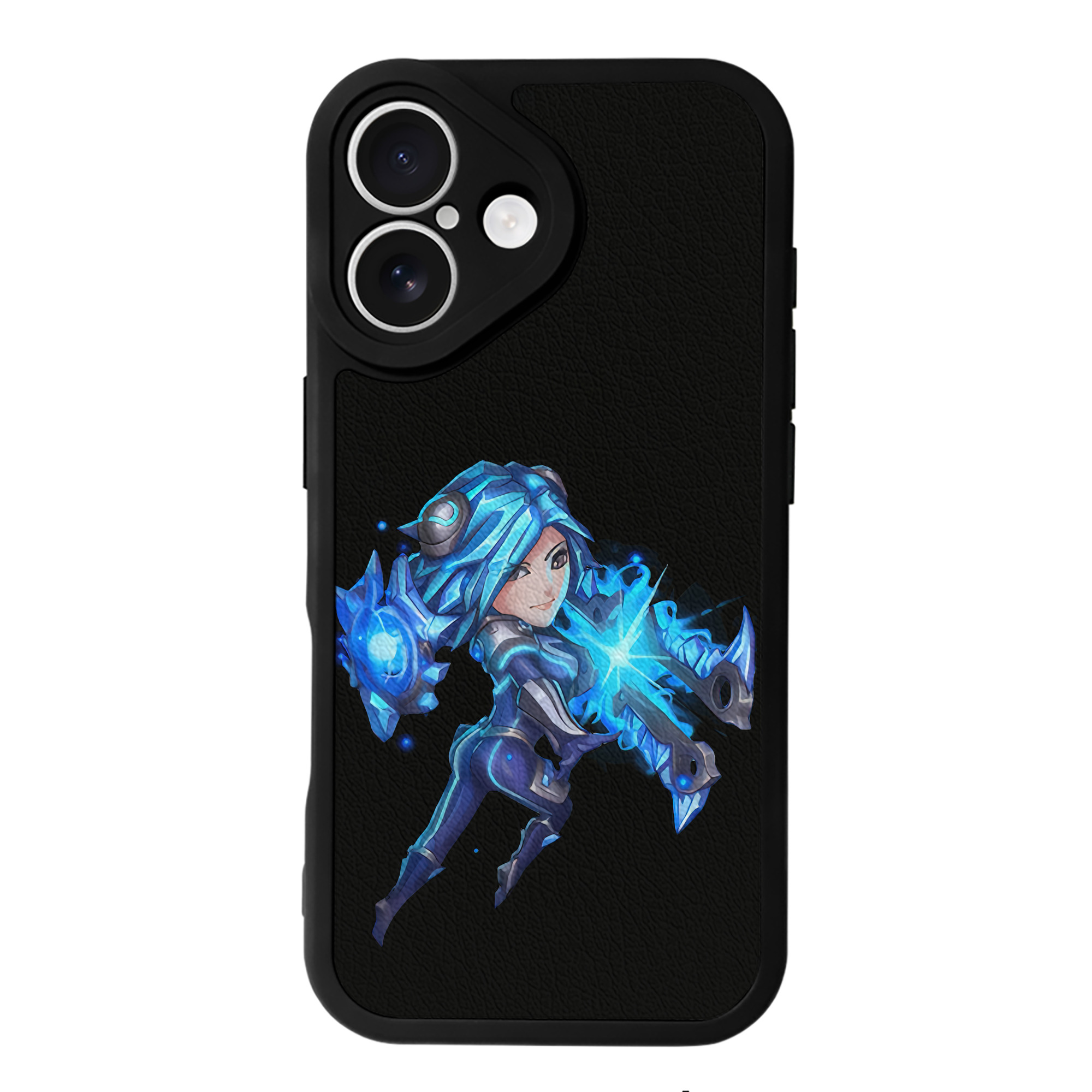 リーグ・オブ・レジェンド League of Legends LOL 【iPhone 16シリーズ対応】シリコンスマホケース（レザー調） 材質：シリコン